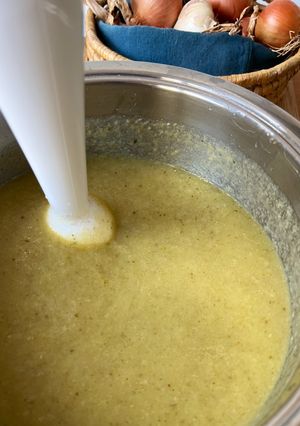 Foto di Passato di riciclo del brodo