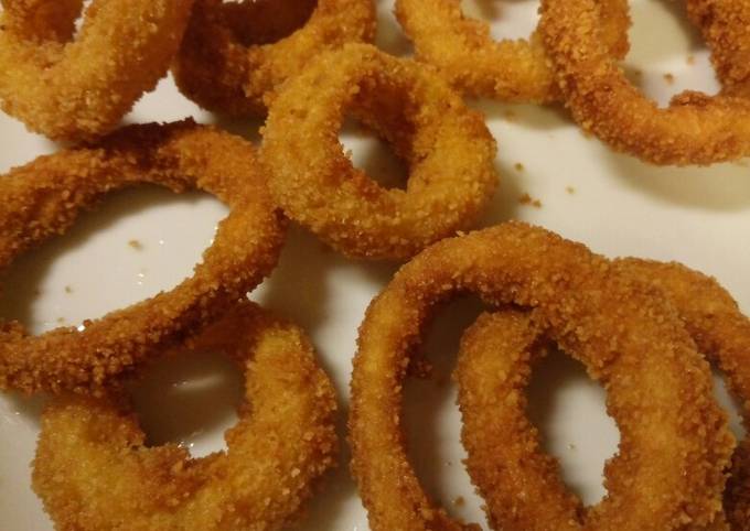 Simple Way to Make Award-winning Extra crispy breaded onion rings