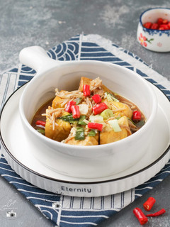 Foto resep Tahu enoki saus tiram