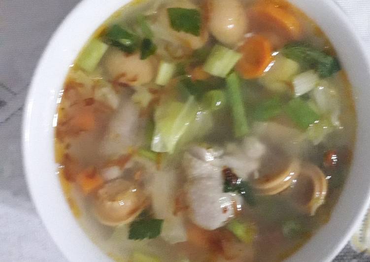 !DICOBA Resep Sup Ayam Sosis Sapi ide masakan sehari hari