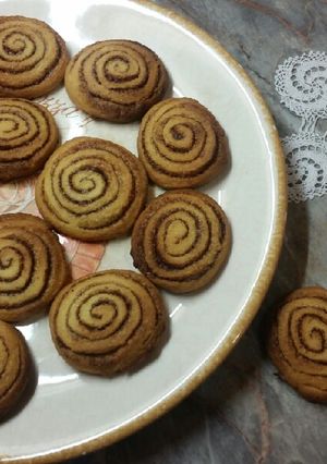 Fahéjas csigakeksz / Zimtschnecke Kekse recept fotója