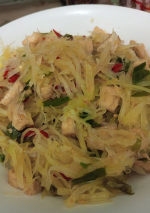 Foto resep Tumis pepaya mudaa