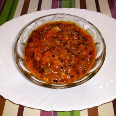 A picture of Timater ki chutney.