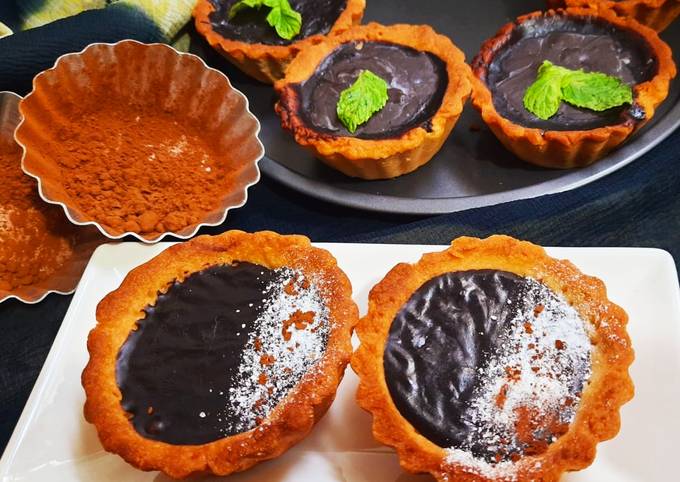 Simple Way to Prepare Ultimate Dark chocolate tart