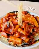 ราบกกีรามยอน บะหมี่ลอยฟ้า บวกต๊อกนุ่มๆ ทำง่าย อร่อยหยุดไม่อยู่