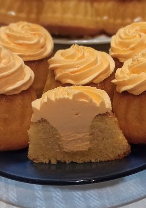 Narancskrémes muffin recept fotója