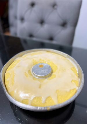 Una foto de Budín de Limón