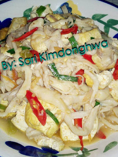 Foto resep Tumis Jamur Tahu