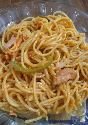 A picture of Hakka Noodles🍜.