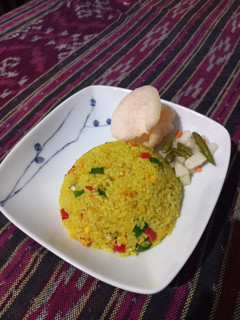 Foto resep Nasi Goreng Kunyit Teri Nasi