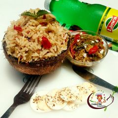 A picture of Coconut rice.