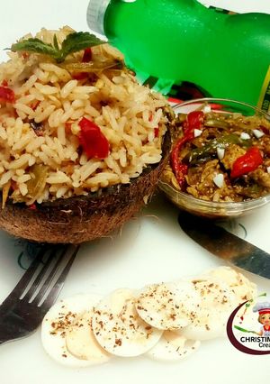 A picture of Coconut rice.