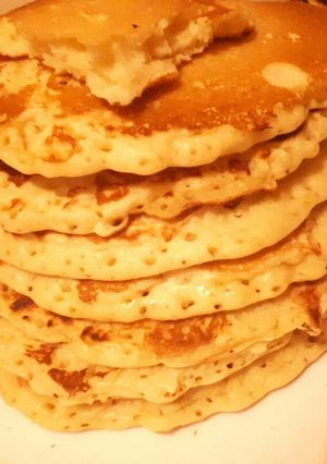 A picture of Fluffy pancakes.