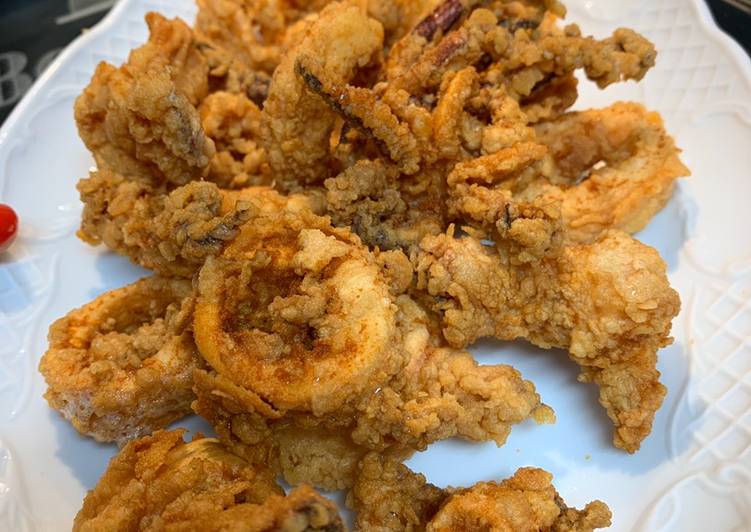 Calamares a la Romana (con huevo)