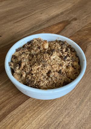 Une photo de Crumble pomme spéculoos