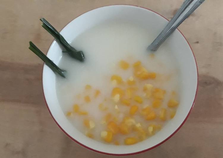 Bubur Jagung Manis Praktis