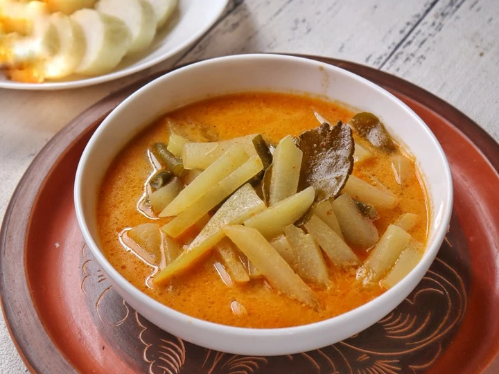 Easy Steps to Make Recipes Lodeh Labu Siam the So Delicious So Delicious.