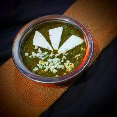 Palak paneer A picture of Palak paneer.