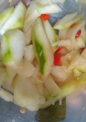 Foto resep Asinan mangga madu