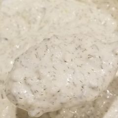 A picture of Keto Tartar Sauce.