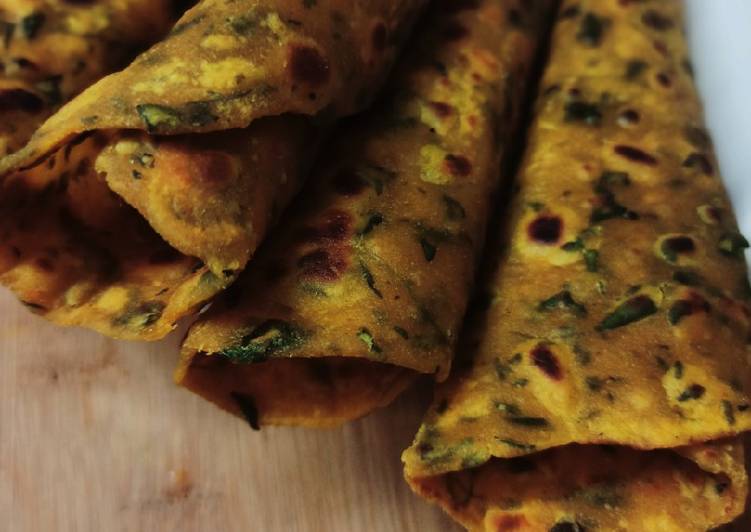 Methi Thepla Methi Thepla