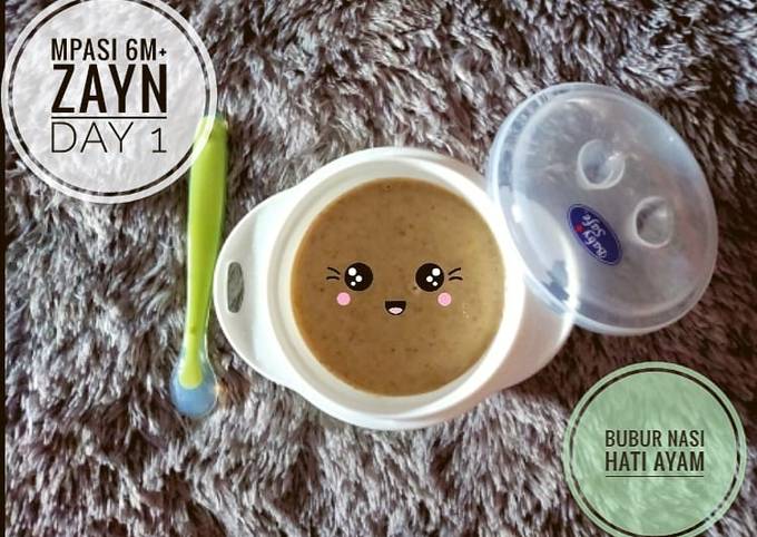 MPASI Hati Ayam (6 Bulan + Day 1) Menu Lengkap💛