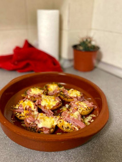 Una foto de Tostaditas estilo pizza para niños 🎈