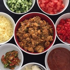A picture of Chicken Fajitas.