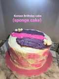 Korean Brithday cake (sponge cake)