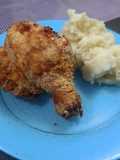 Pollo "frito" saludable en air fryer