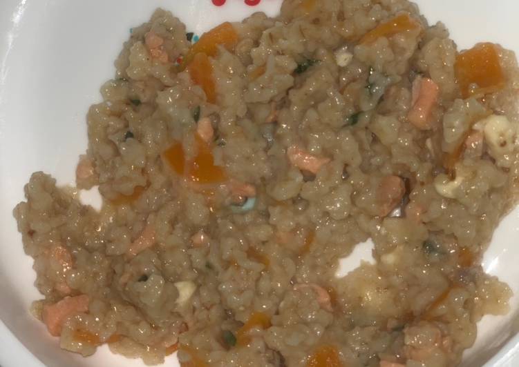 Oat salmon for baby 15 month