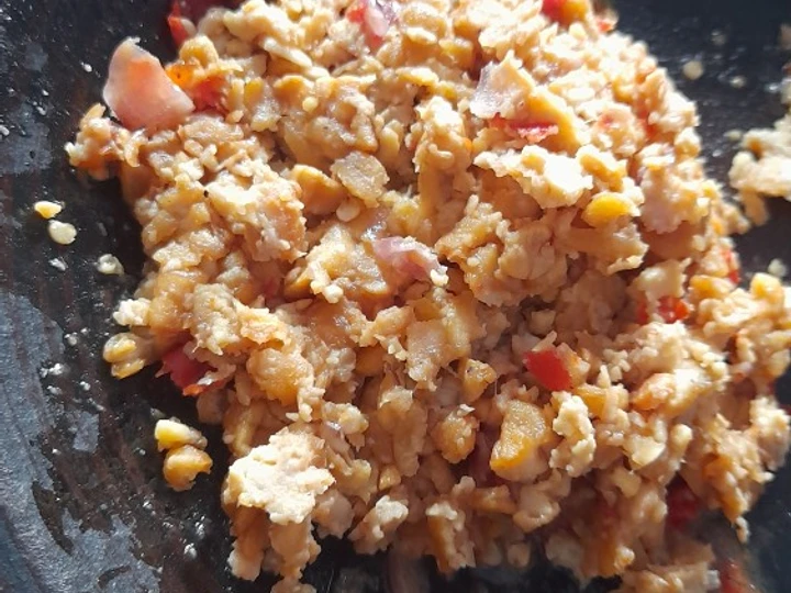 Langkah Gampang Membikin Resep Sambel bawang tempe yang Lezat Anti Ribet, Mantap Sekali