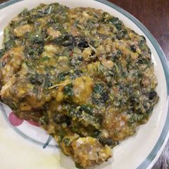 A picture of So I try doing ikpan coco.