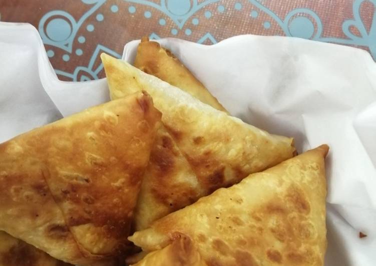 سمبوسة دجاج 😋من ايدي