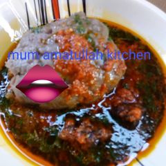 A picture of Amala with ayayo.
