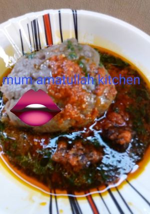 A picture of Amala with ayayo.