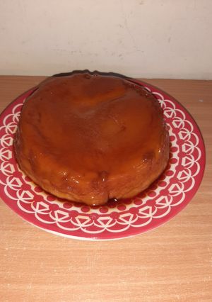 Una foto de Torta de pan tipo quesillo