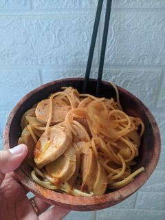 Foto resep Spaghetti Baso Sosis Simple