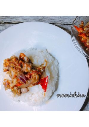 Foto resep Cumi Asin Sambal Bawang