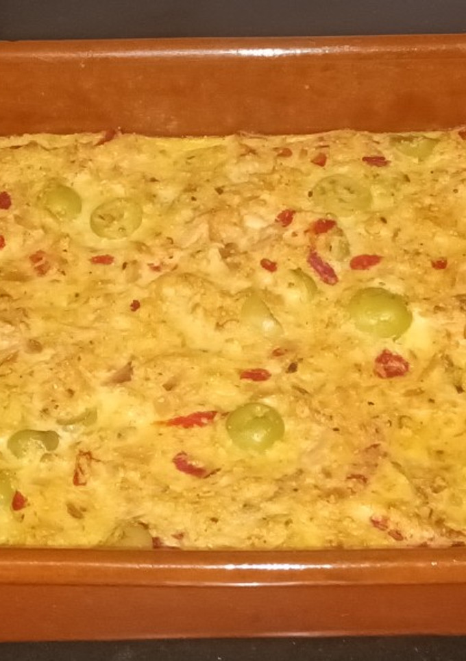 Una foto de Pastel de atún al horno