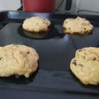Galletitas de mantequilla de maní y chips de chocolate
