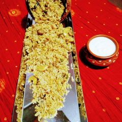 A picture of Coconut pilaf.