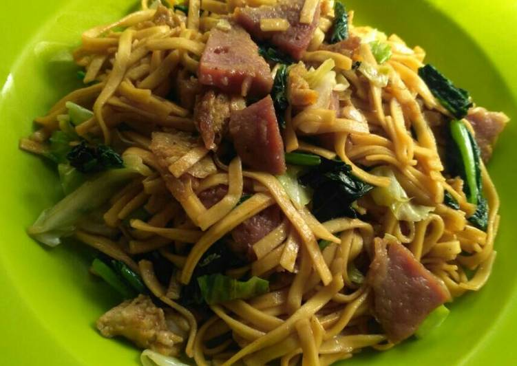 Tutorial mengolah Mie tek tek sedap