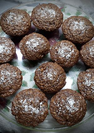 Una foto de Muffins de manzana y avena para la merienda o desayuno🍎😊