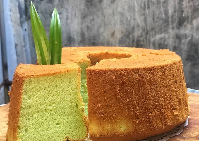 Resep Pandan Chiffon Cake Oleh Fanesha Pramudhi Cookpad