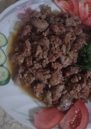 صورة لوصفة كبدة