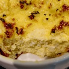 A picture of Cottage Cheese Egg Bake.
