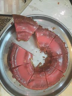 صورة لوصفة جاتوه شاتوه بجيلى فراولة