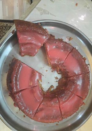 صورة لوصفة جاتوه شاتوه بجيلى فراولة
