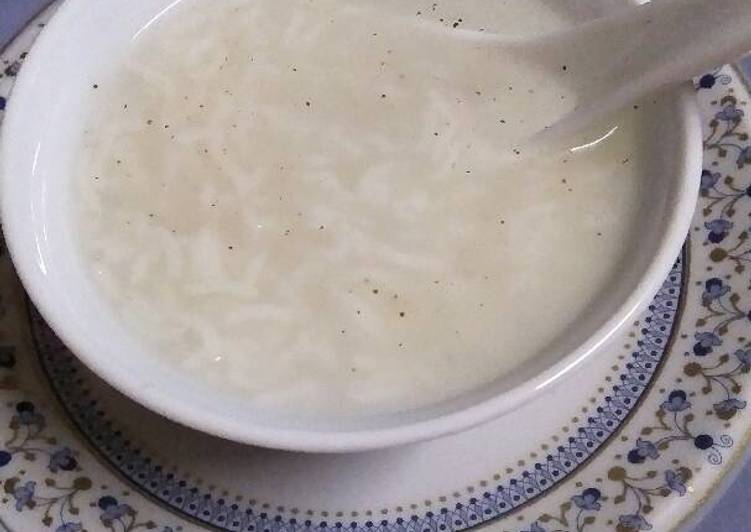 Step-by-Step Guide to Prepare Homemade Rice soup